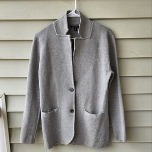 100% cotton J.Crew Mercantile blazer sweater size M